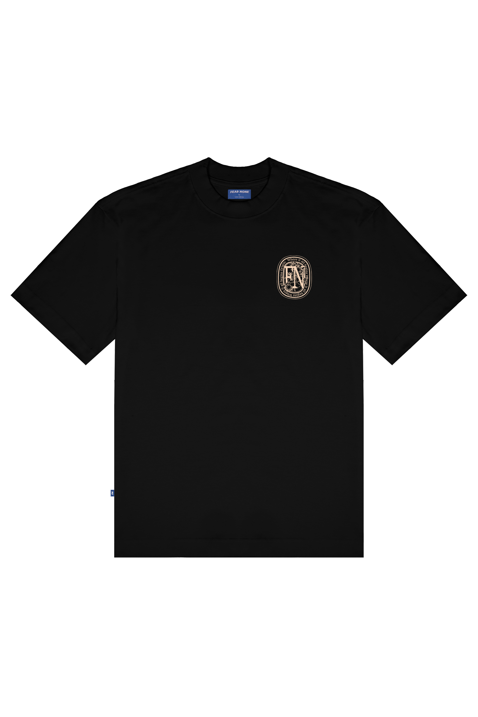 CAMISETA 'OUR ORIGINS' PRETA