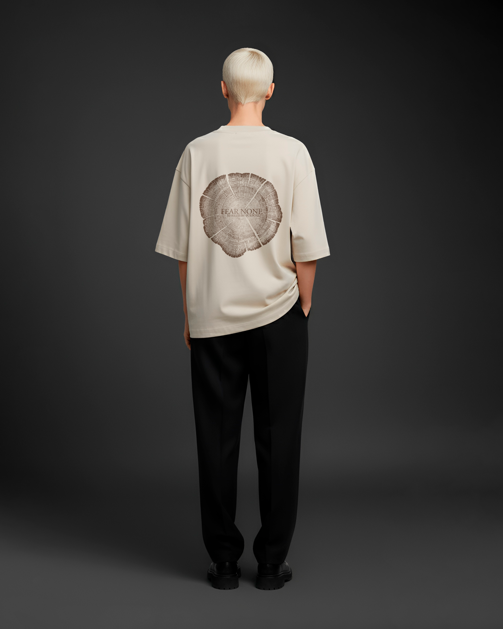 CAMISETA BOXY 'MARKED BY PURPOSE'