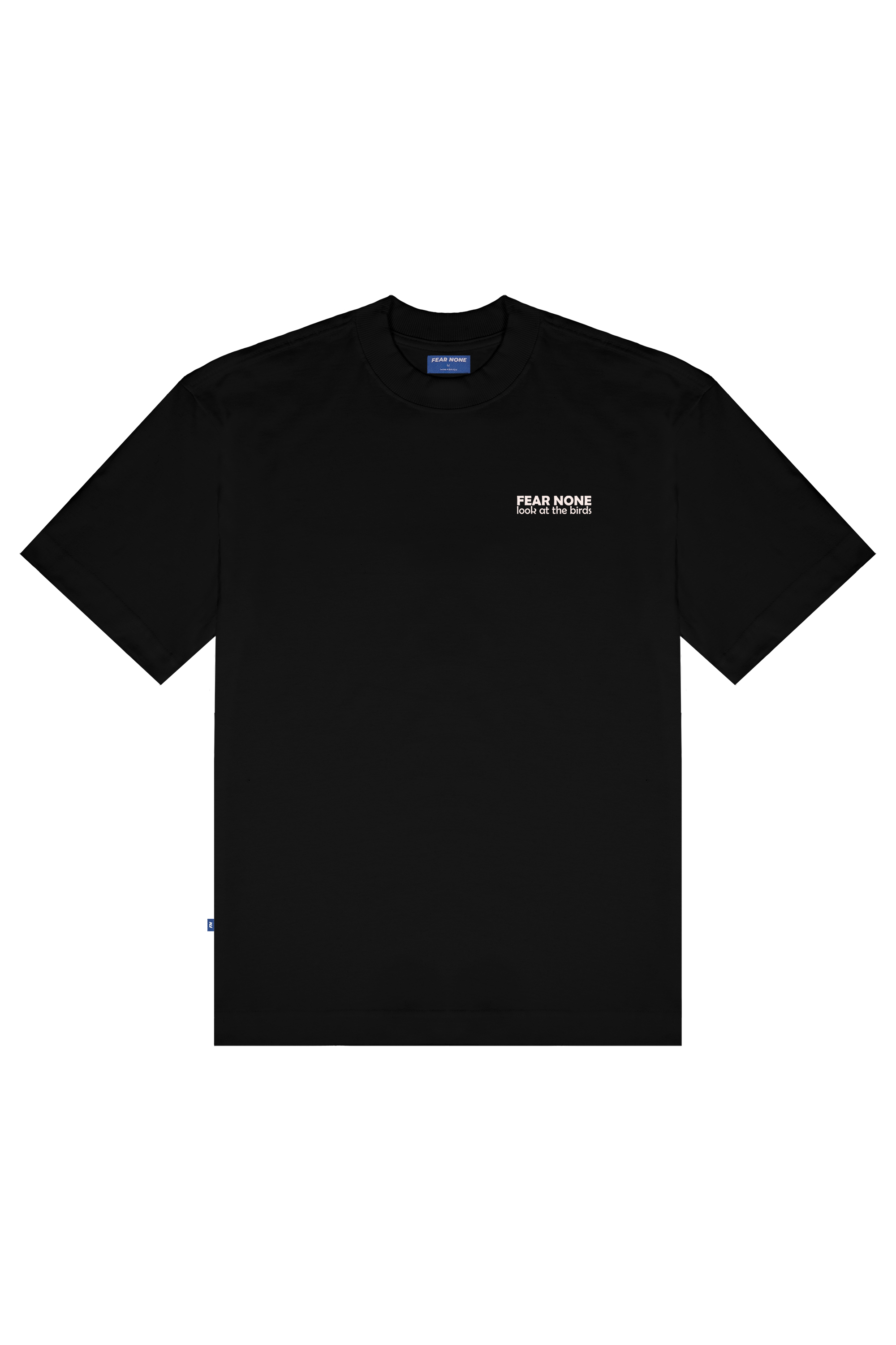 CAMISETA 'BIRDS' PRETA