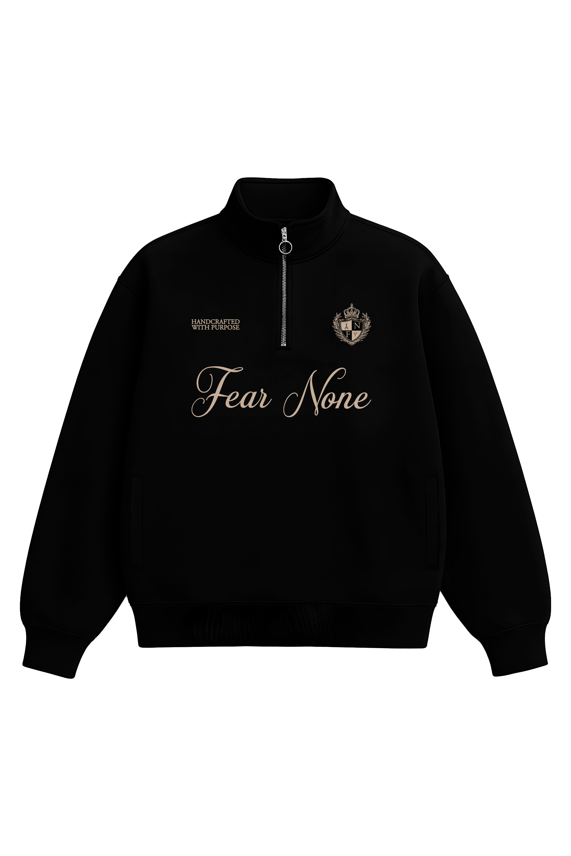 HALF ZIP 'HANDCRAFTED'