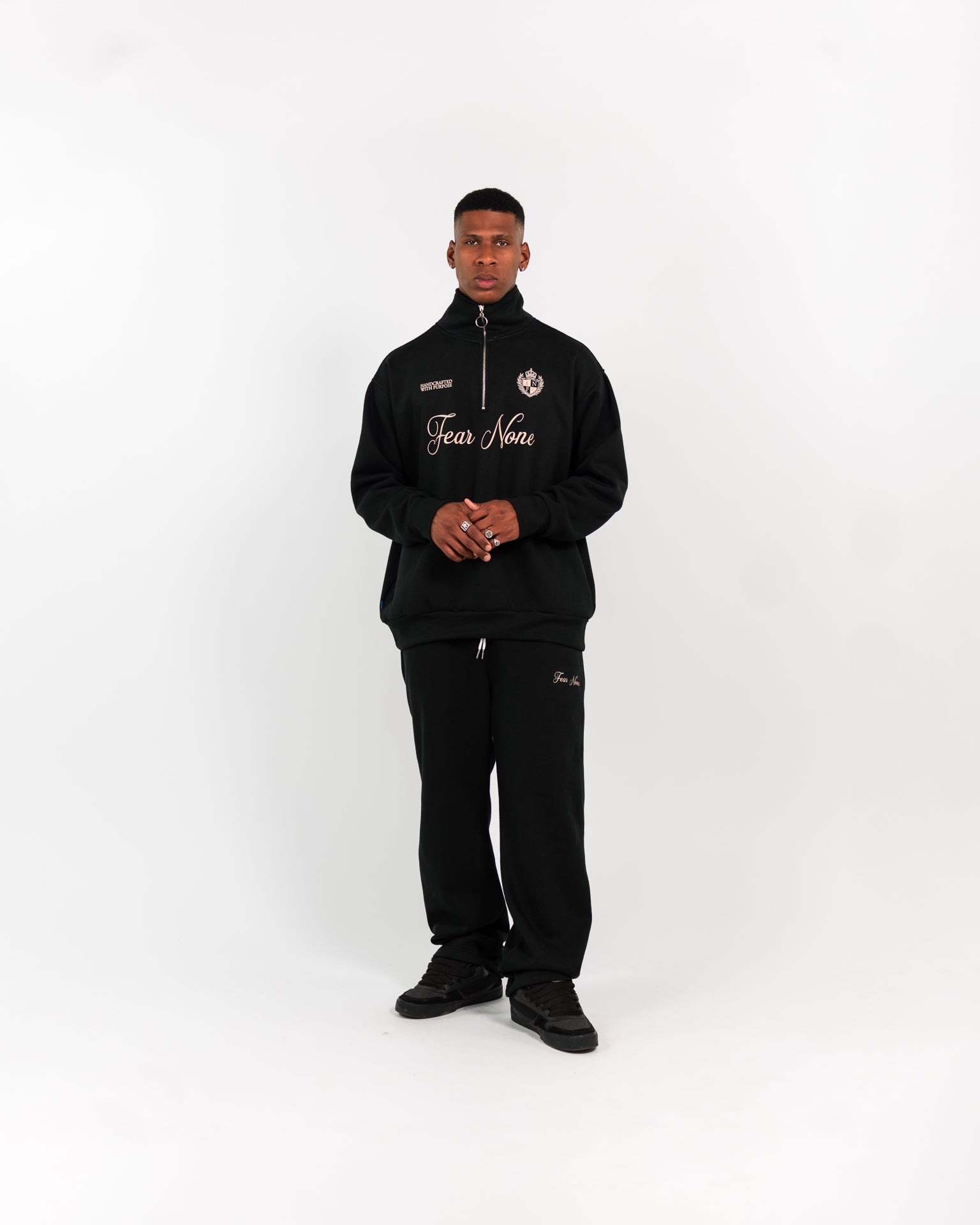HALF ZIP 'HANDCRAFTED'