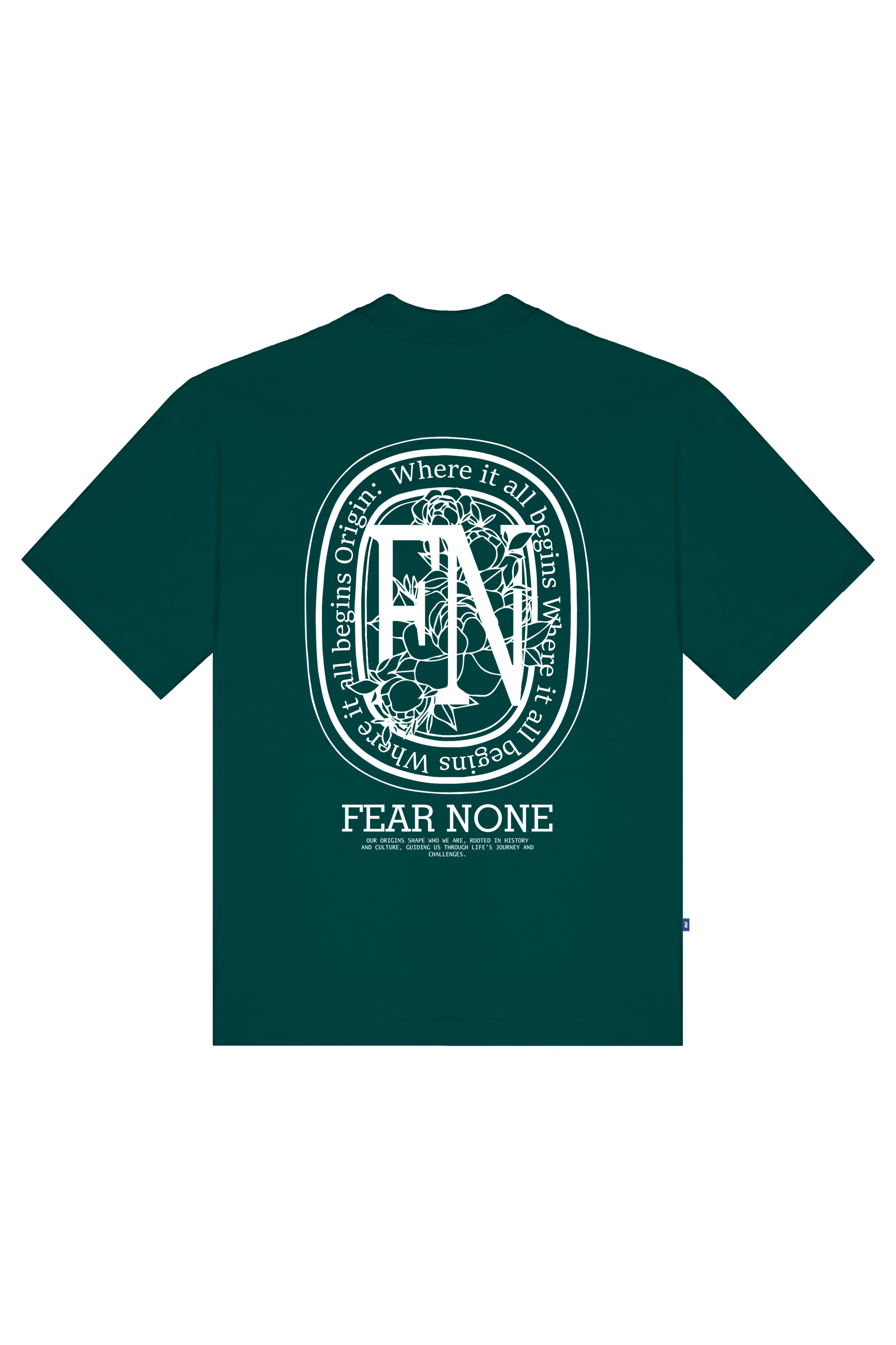 CAMISETA 'OUR ORIGINS' VERDE