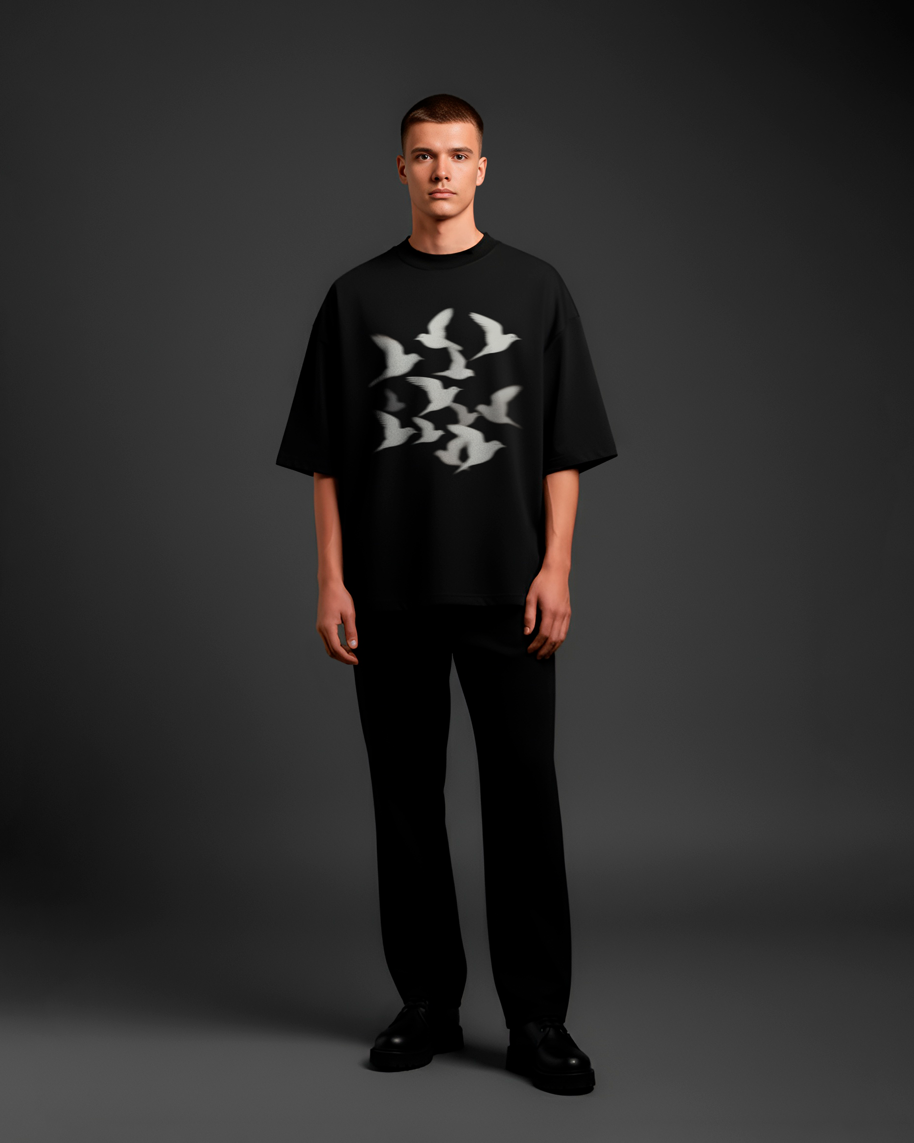 CAMISETA BOXY 'CELESTIAL REALM'