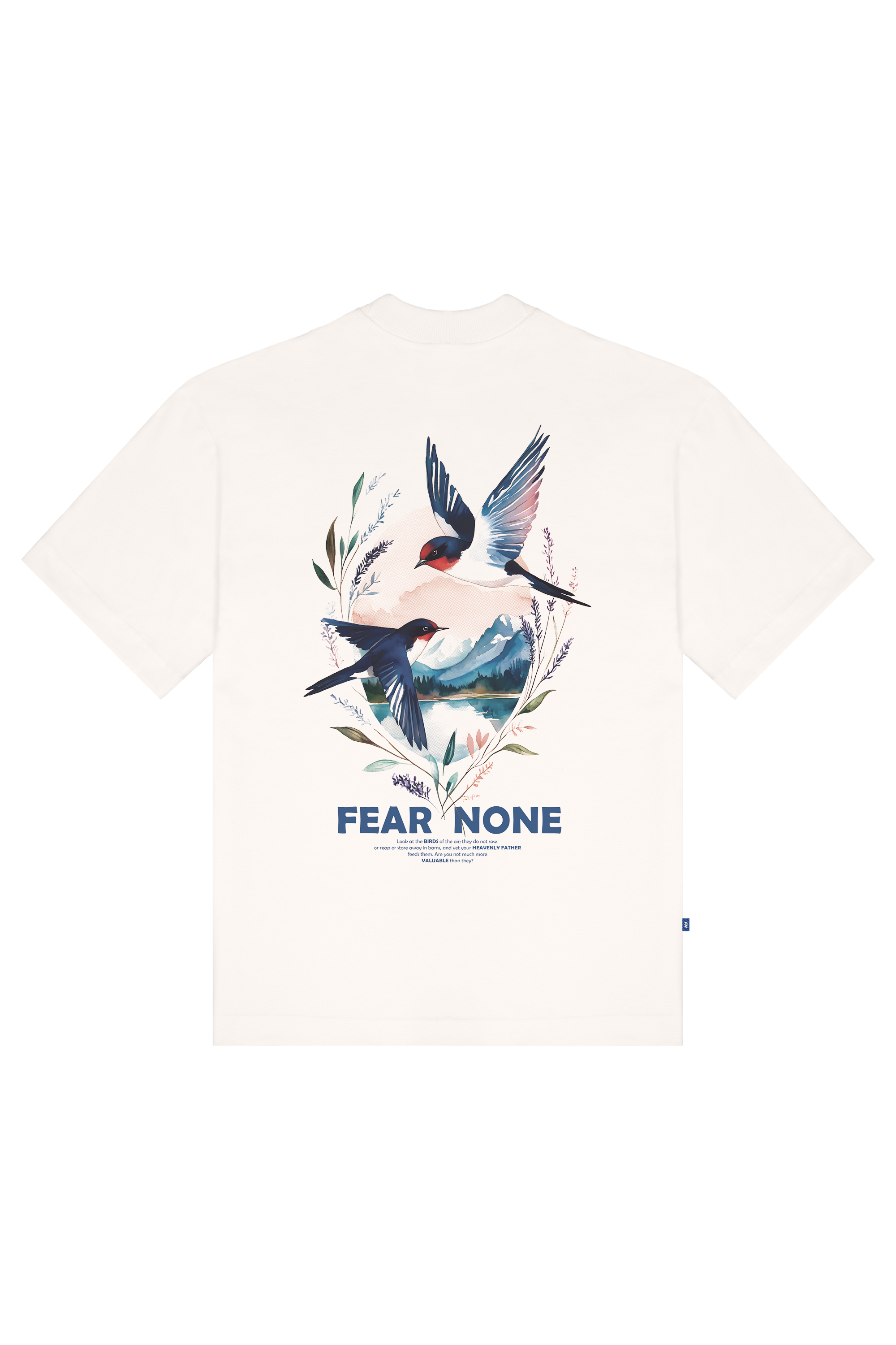 CAMISETA 'BIRDS' OFF WHITE