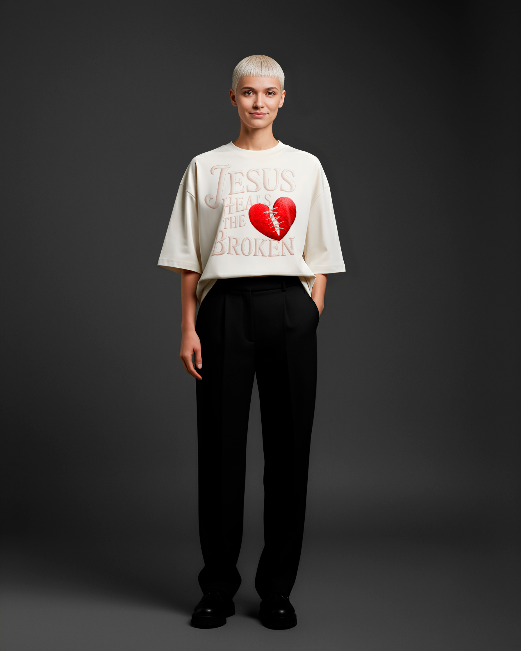 CAMISETA 'JESUS HEALS'