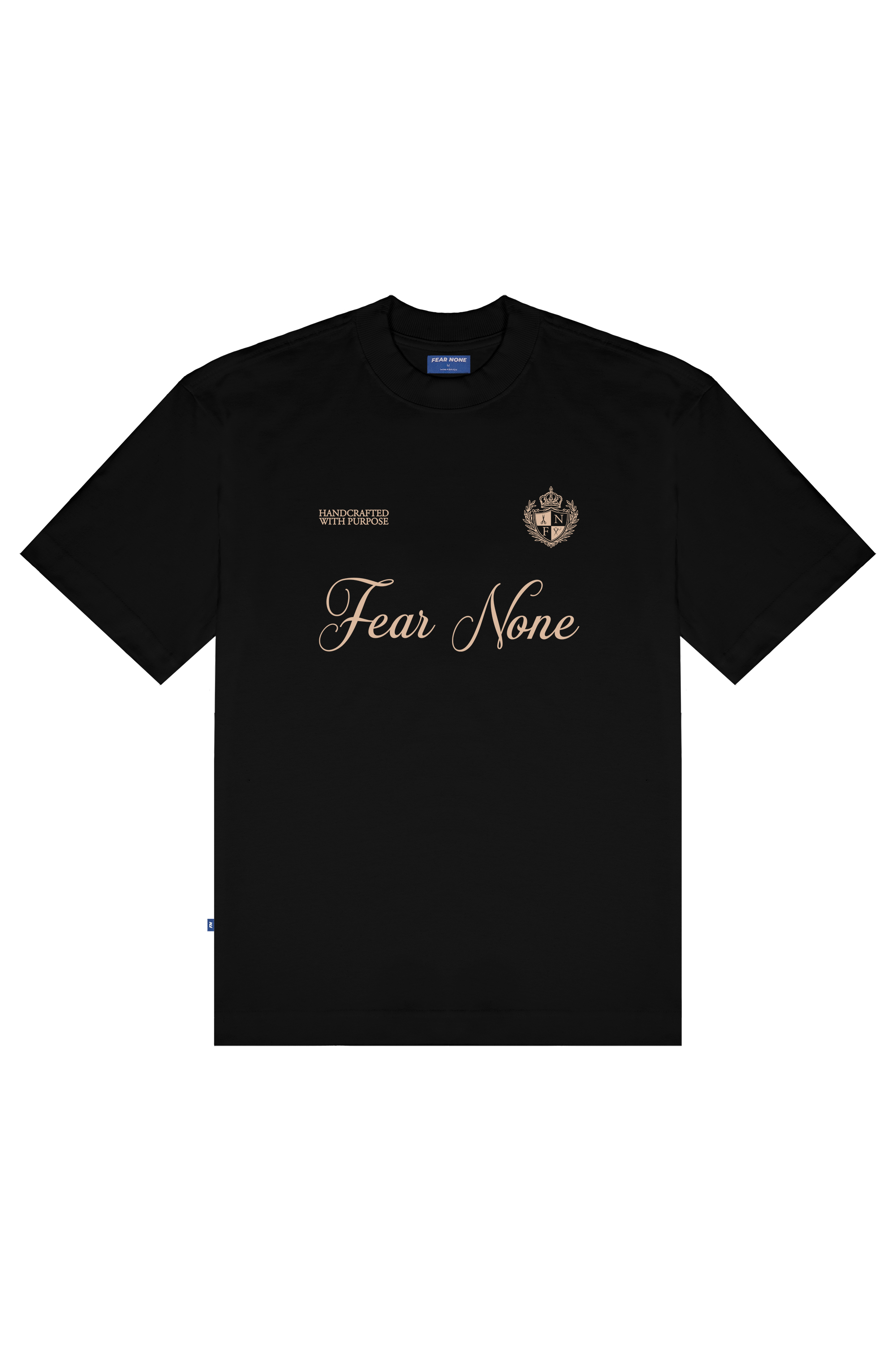 CAMISETA 'HANDCRAFTED' PRETA