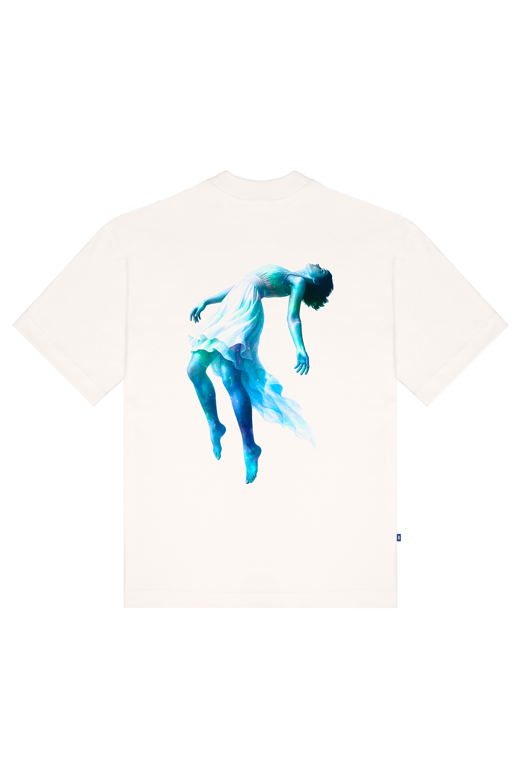 CAMISETA 'NEW RISE ABOVE' OFF WHITE