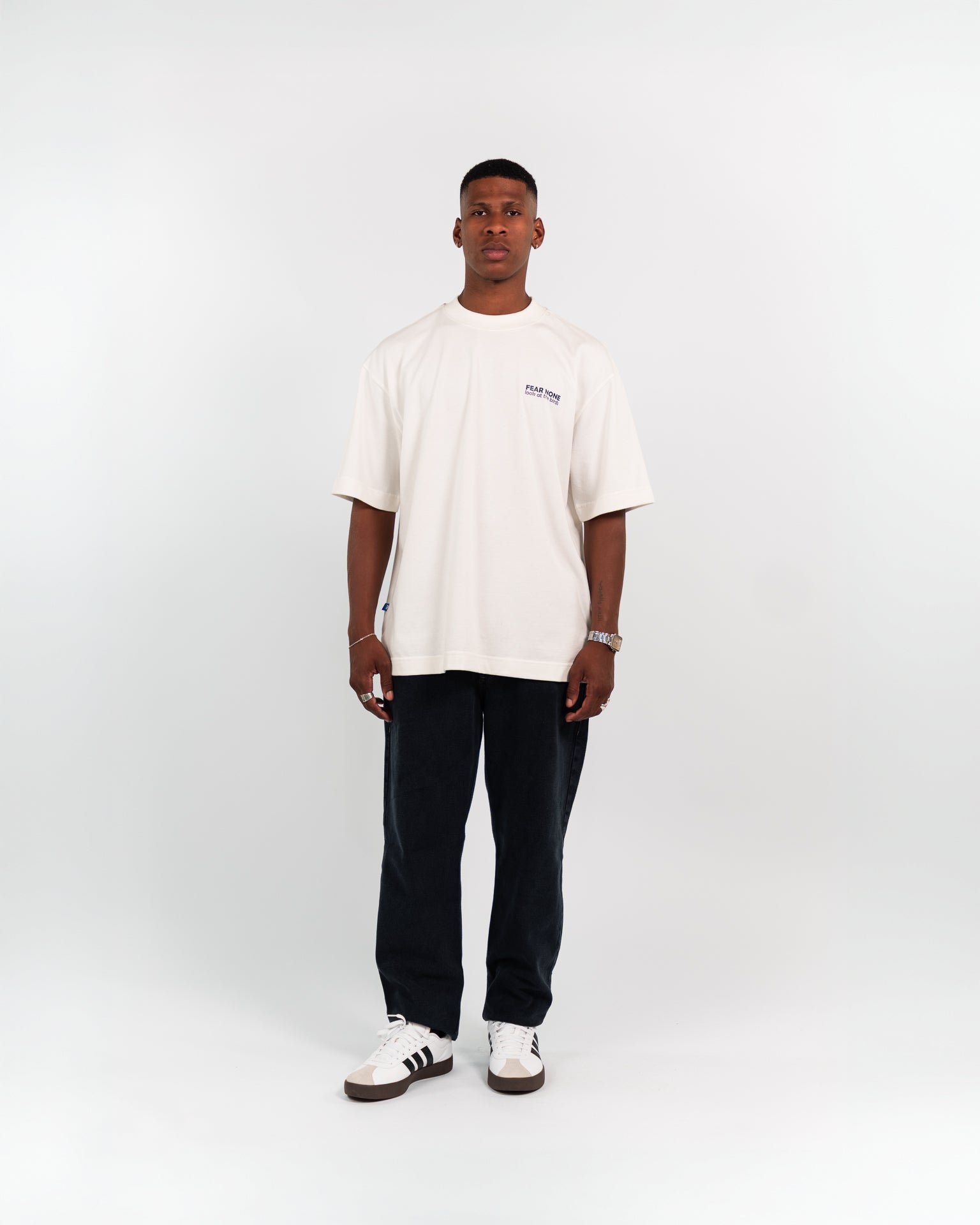 CAMISETA 'BIRDS' OFF WHITE