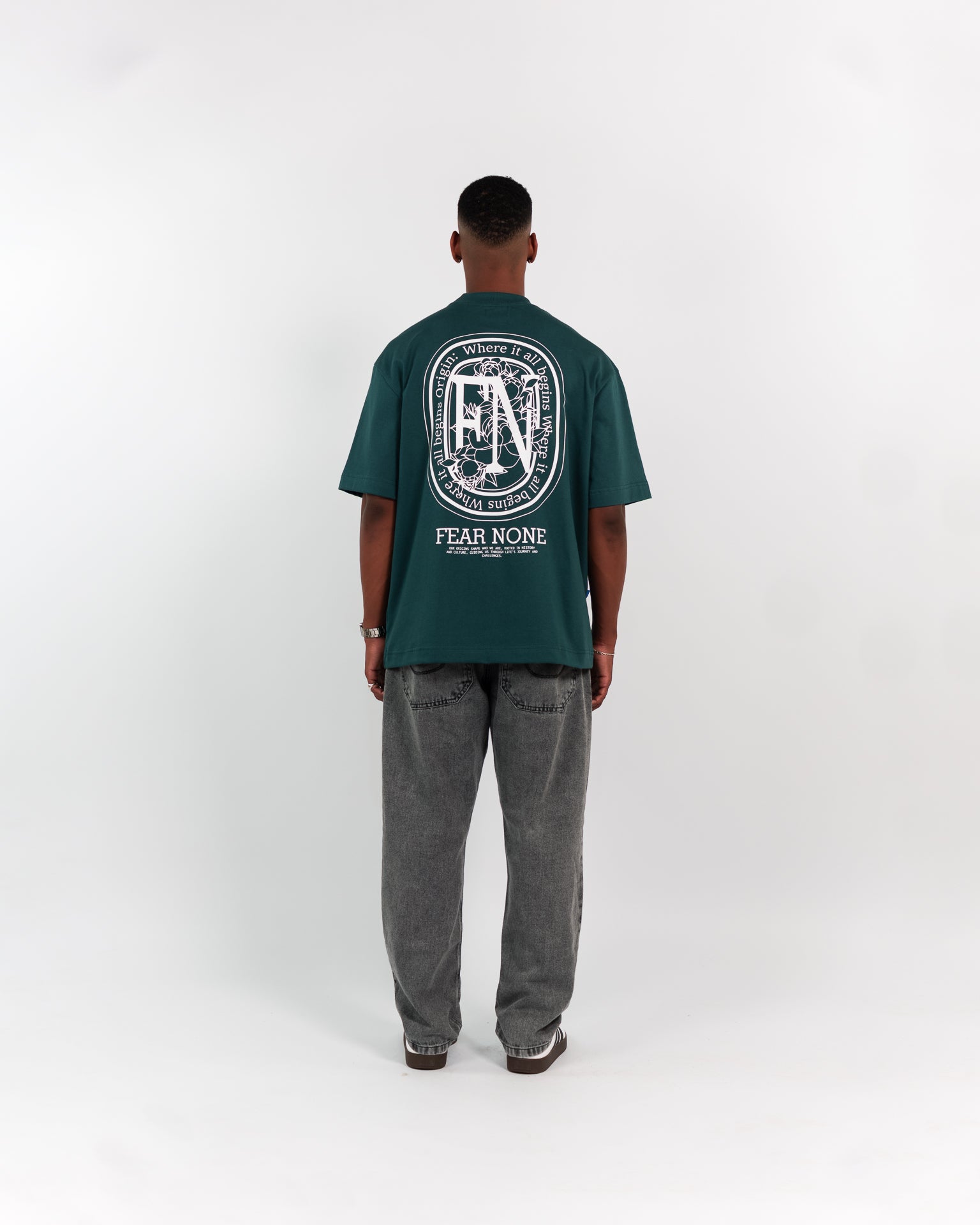 CAMISETA 'OUR ORIGINS' VERDE