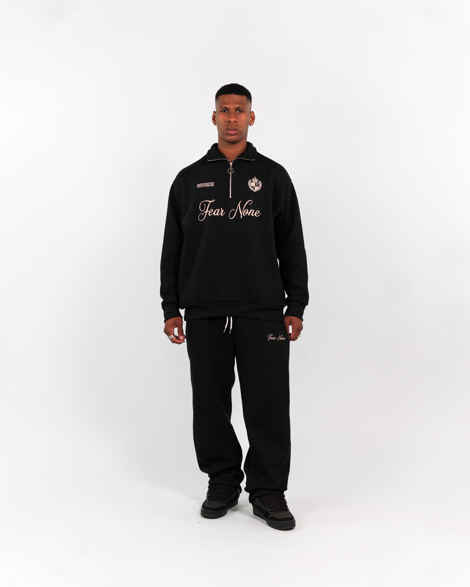 HALF ZIP 'HANDCRAFTED'