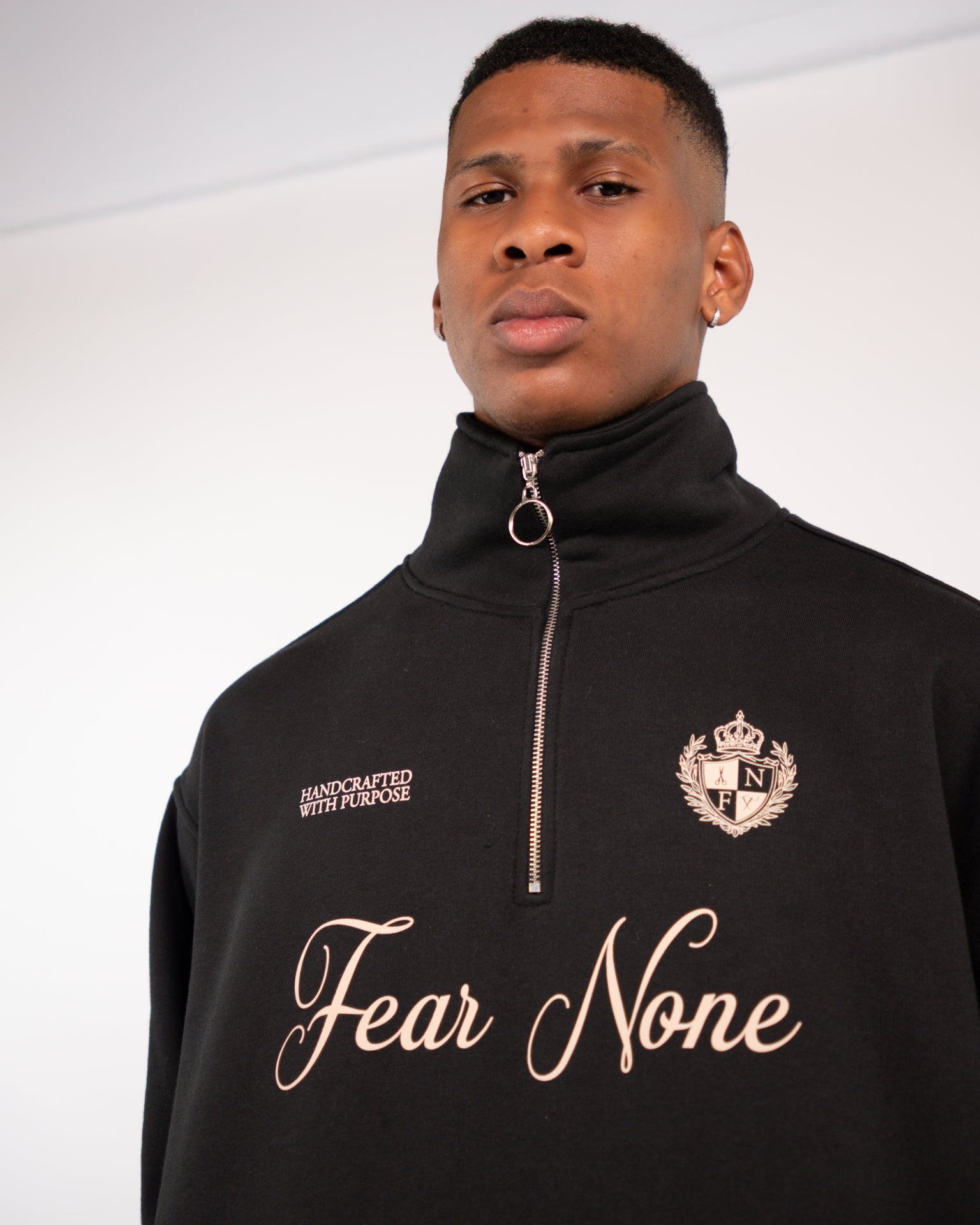 HALF ZIP 'HANDCRAFTED'